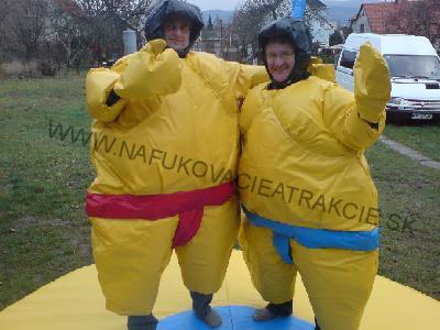 Sumo bojovníci bez podložky