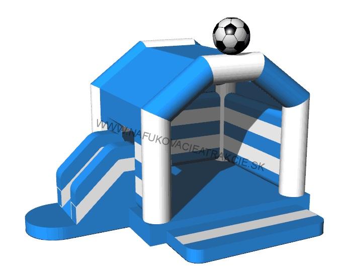 Nafukovací hrad - futbalový "L"