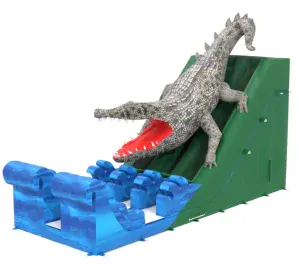 Nafukovacia šmýkačka Krokodíl