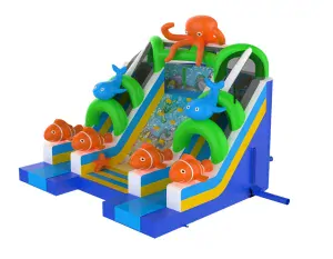 Nafukovacia šmýkačka Morský svet