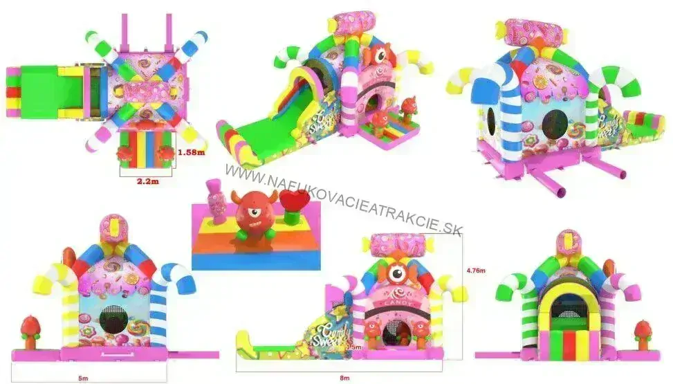 Nafukovacie kombo Candy 2