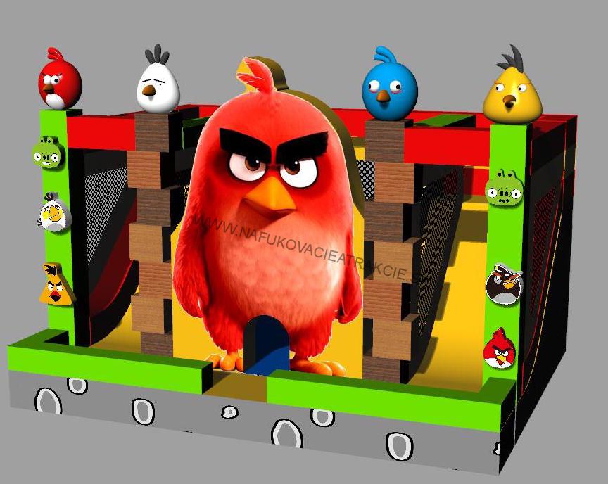 Nafukovacie kombo ANGRY BIRDS "L"